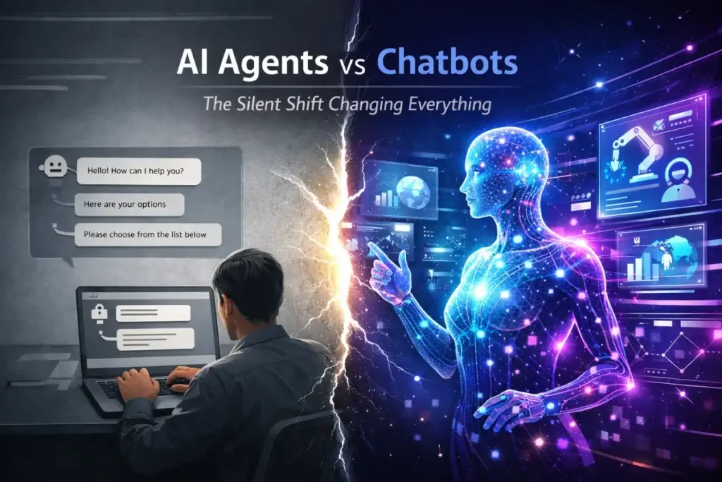 shift from Chatbot to AI agent