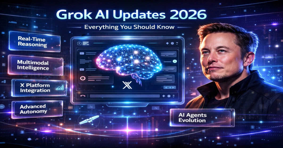 Grok AI Updates in 2026 Everything about it